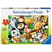 德國Ravensburger維寶拼圖-可愛動物 (35p)