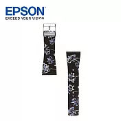 Smart Canvas Flower Black Band SS 夜見羅蘭錶帶