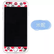 【Disney 】9H強化玻璃彩繪保護貼-大人物 iPhone 8 (4.7吋) -米妮