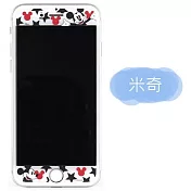 【Disney 】9H強化玻璃彩繪保護貼-大人物 iPhone 8 Plus (5.5吋) -米奇