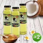【築地一番鮮】100%純天然第一道椰子油x2罐免運組(300ml/罐)