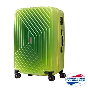 AT美國旅行者 25吋Air Force漸層防刮可擴充TSA行李箱(漸層綠)