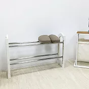 【H&R安室家】日系可疊伸縮鞋架(1入)-SH52