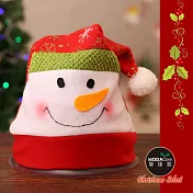 【摩達客】耶誕派對-可愛雪人雪花帽