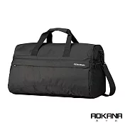 AOKANA奧卡納 旅行好行safe系列 輕旅防盜防潑水旅行袋 (黑) 02-031