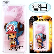 【航海王】OPPO R9 (5.5吋) 人物系列 彩繪透明保護軟套(喬巴)