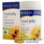 (即期良品)澳洲Natural Life 頂級蜂王漿1000mg(365顆)