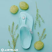 AIRWALK(女) -AB拖 EVA中性T字羅馬夾腳拖鞋US5薄荷綠