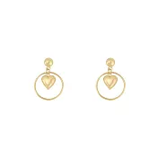 Snatch 圈住你的愛耳環 - 金色 / Trap Your Love Earrings - Gold