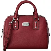 Michael Kors 經典防刮波士頓兩用包-櫻桃紅 (現貨+預購)櫻桃紅