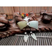 步步高升鑰匙圈