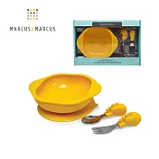 【MARCUS＆MARCUS】動物樂園寶寶握握學習禮盒組-黃長頸鹿