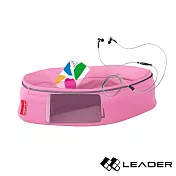 【LEADER】Speedy Belt彈力運動收納腰帶M(粉色)