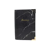 【U】Boxtory - 大理石護照夾(二色可選) - 黑