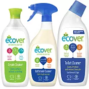 【ECOVER宜珂】綠生態萬用浴廁組