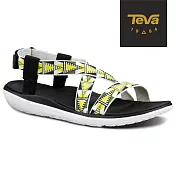 TEVA 美國 女 Terra-Float 輕量系列 經典緹花織帶涼鞋-US6圖騰綠