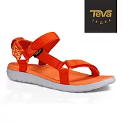 TEVA 美國 女 Sanborn Universal 輕量織帶涼鞋-US8百合橘