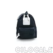 CILOCALA 亮彩尼龍防潑水後揹包 (迷你) 深藍色