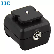JJC標準熱靴轉換座熱靴轉接器JSC-2(具有PC同步端子)ISO通用熱靴腳座 適Canon佳能Nikon尼康Pentax Fujfilm富士 Panasonic Olympus...