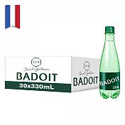 【BADOIT波多】天然氣泡礦泉水(330ml/30入/寶特瓶)
