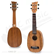KAKA 21吋 鳳梨型 相思木 烏克麗麗 (KUP-70)