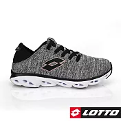 LOTTO 義大利 女 AIR FLOW-RELAXED 風動跑鞋-US6灰