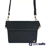 【澳洲Pacsafe】CITYSAFE CX CONVERTIBLE 可摺疊防盜側背包 (5L)-黑
