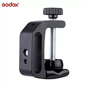 神牛Godox多功能固定Q型夾座(金屬;附1/4＂和3/8＂可掛閃燈電池盒電瓶)Q-type防滑懸掛支架