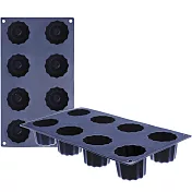 《IBILI》Blueberry八格可麗露烤盤(5cm)