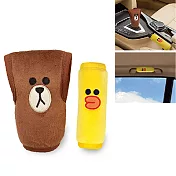 【LINE】FACE 排檔頭+把手護套組(熊大&莎莉) (台灣製)