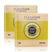 L’OCCITANE 歐舒丹 乳油木馬鞭草皂(100g)X2-百貨公司貨