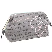 San-X 拉拉熊休閒時尚系列布面化妝包