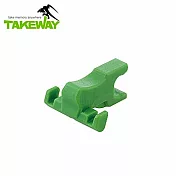 台灣製TAKEWAY小內爪T-IJ02(R1和R2鉗式運動夾的主體配件之一;台灣公司貨)適圓柱固定在圓形樹枝用