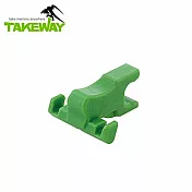 臺灣製TAKEWAY小內爪T-IJ02(R1和R2鉗式運動夾的主體配件之一;臺灣公司貨)適圓柱固定在圓形樹枝用