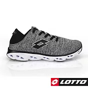 LOTTO 義大利 男 AIR FLOW-RELAXED 風動跑鞋-US7.5灰