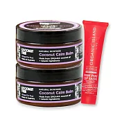 澳洲Organic Island X Coconut Tree-保濕舒緩組-木瓜霜(25g)+椰子膏(100g)x2