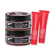 澳洲Organic Island X Coconut Tree-保濕舒緩組-木瓜霜(25g)x2+椰子膏(100g)x2