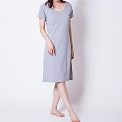 VENEX STANDARD DRY 居家睡衣洋裝M輕淺灰