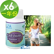 【Suwpin超威】高鈣片+D3(60錠x6瓶組一年份)