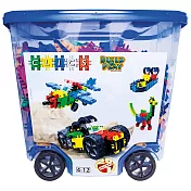 【比利時CLICS】克立創想片-校園25合1(滑輪收納箱)