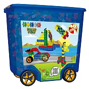 【比利時CLICS】克立創想片-校園45合1(滑輪收納箱)