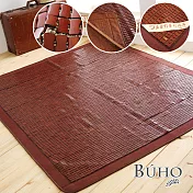 【BUHO布歐】頂級專利手工縫製碳化麻將蓆-雙人