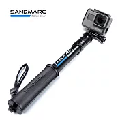 SANDMARC 鋁合金強力延伸桿 旅行款 25吋 (25-64公分) 加贈 GoPro 板手