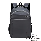 DF BAGSCHOOL - 天才無限家商務型雙肩背包深灰色