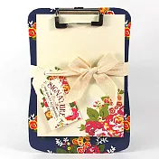 空白紙夾便條紙60頁【All For Color Signture-田園玫瑰 便條紙】