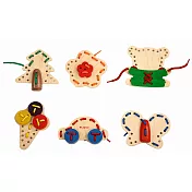 PlayMe:) 洞洞穿什麼-手眼協調穿繩玩具