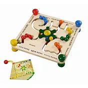 PlayMe:) 轉盤迷宮-邏輯推理木製玩具