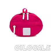 【CILOCALA】亮彩尼龍防潑水 TAMAGO側背包-亮粉色