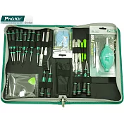 臺灣寶工Pro’sKit Apple蘋果iPhone iPod iPad iMac Macbook全系列工程師維修工具組1PK-ST23-1501(共27件)