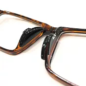 【KEL MODE】眼鏡配件-矽膠黑色防滑鼻墊貼-2副(#L尺寸)